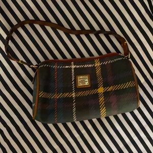 Plaid Downey and Burke purse
